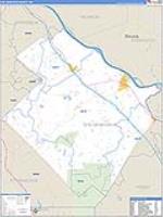 Ste. Genevieve, Mo Carrier Route Wall Map